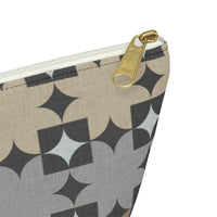 World's Fair Accessory Pouch w T-bottom in Brown